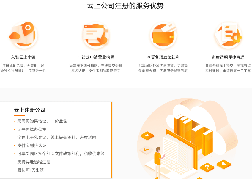 云端公司注册流程及费用